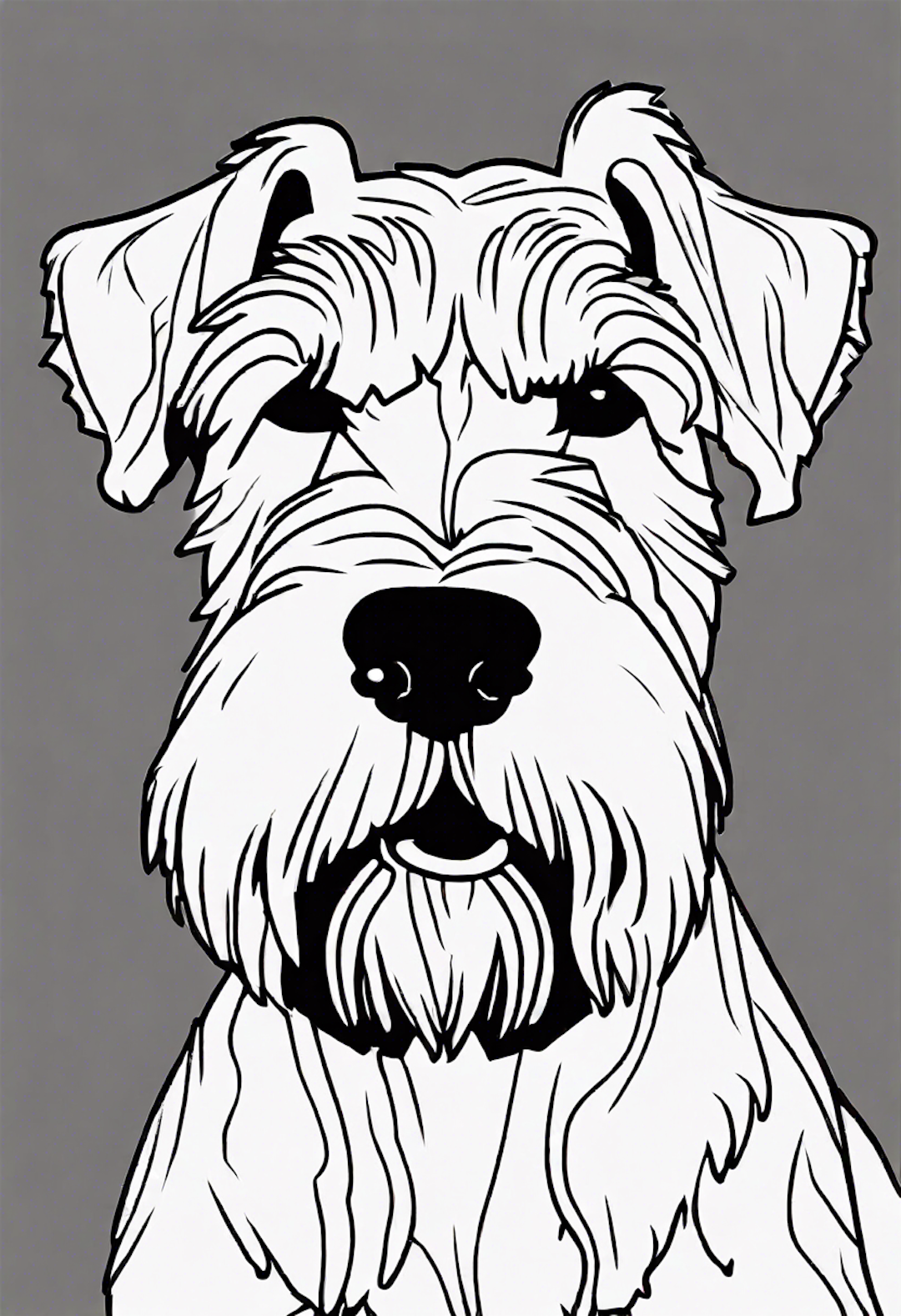 Detailed Wheaten Terrier