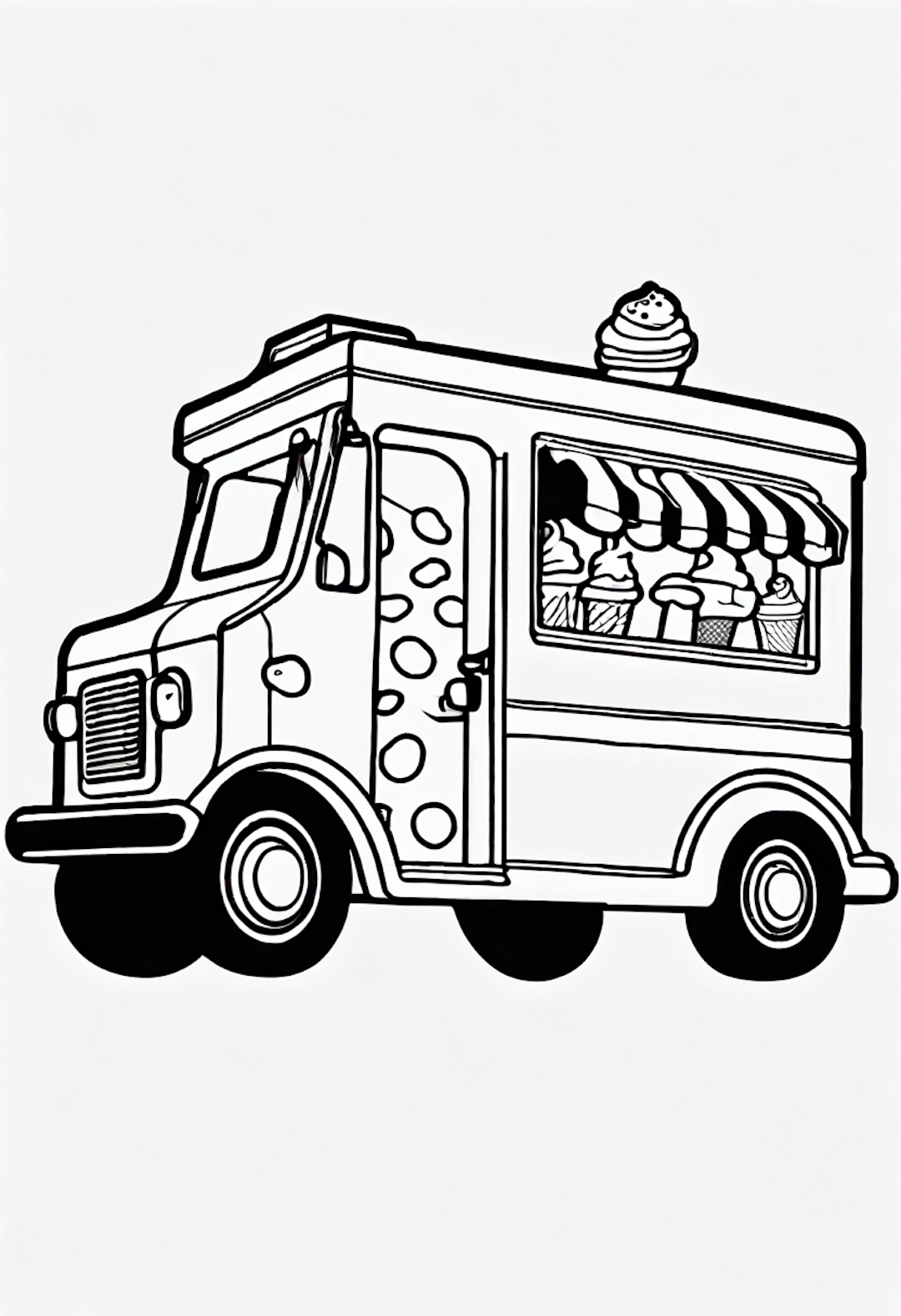 Elaborate Ice Cream Truck