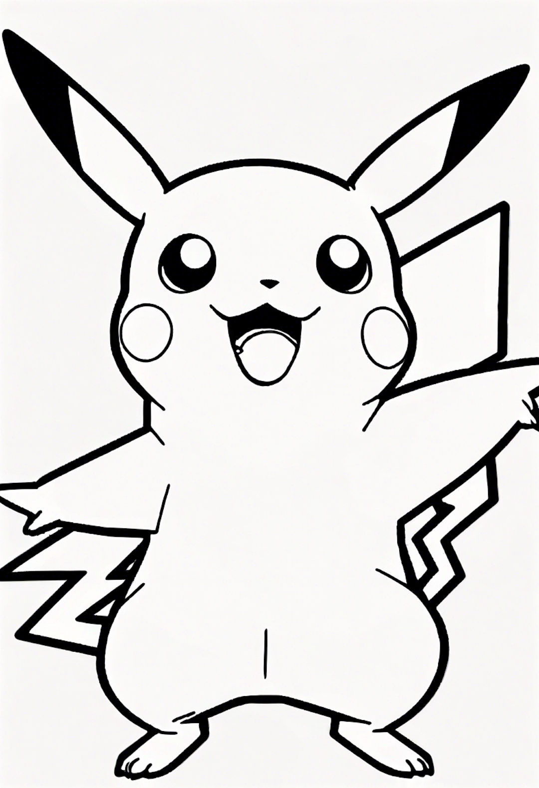 Excited Pikachu