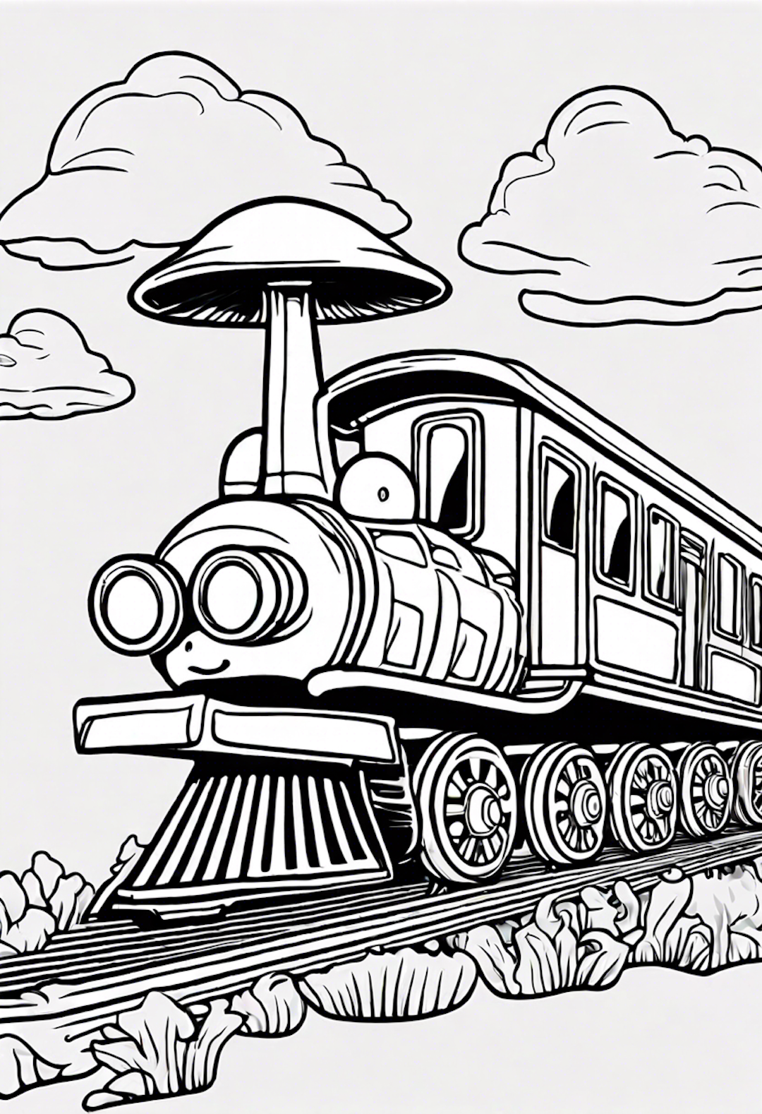 Mushroom Train Ride