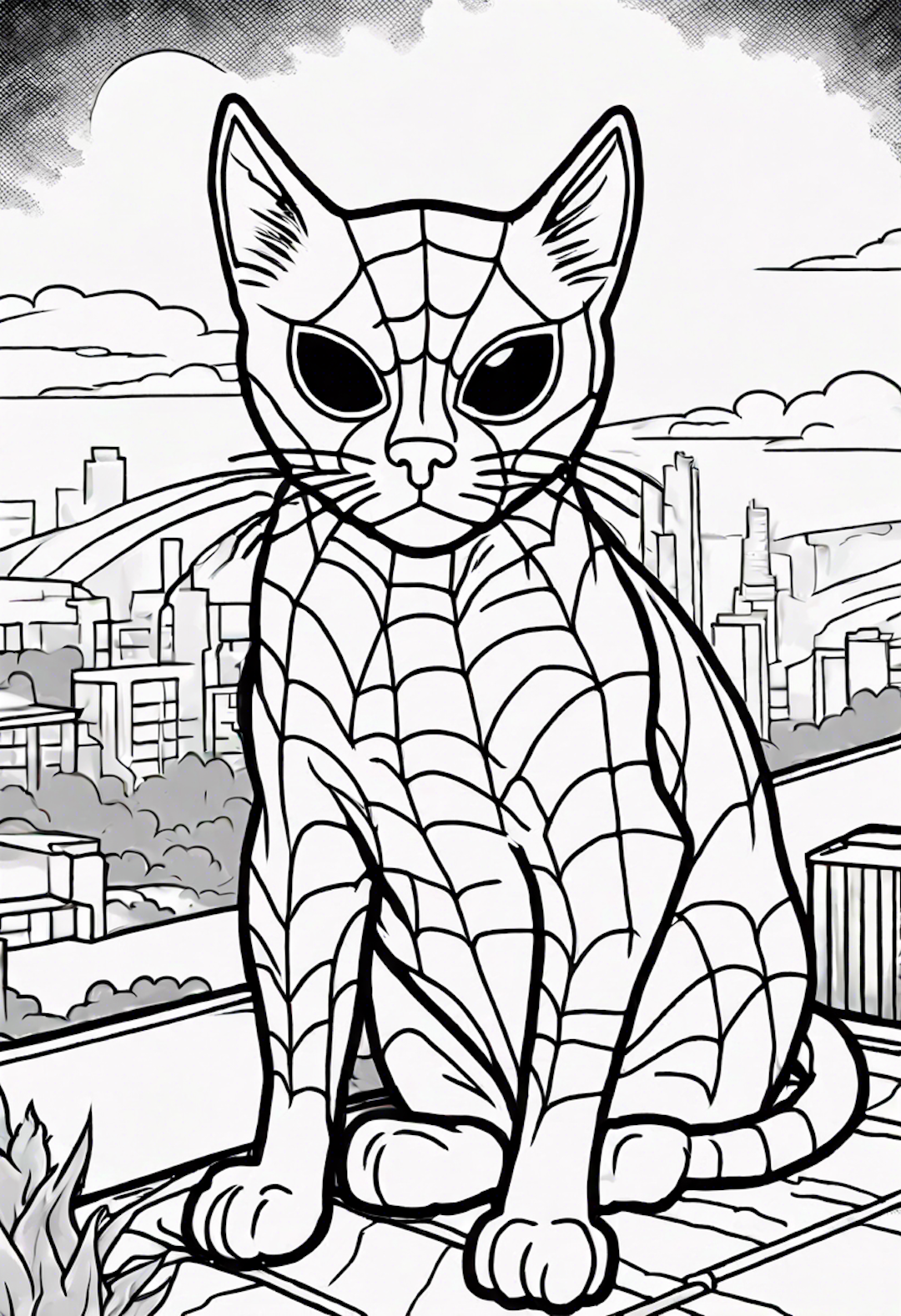 Spiderman Cat
