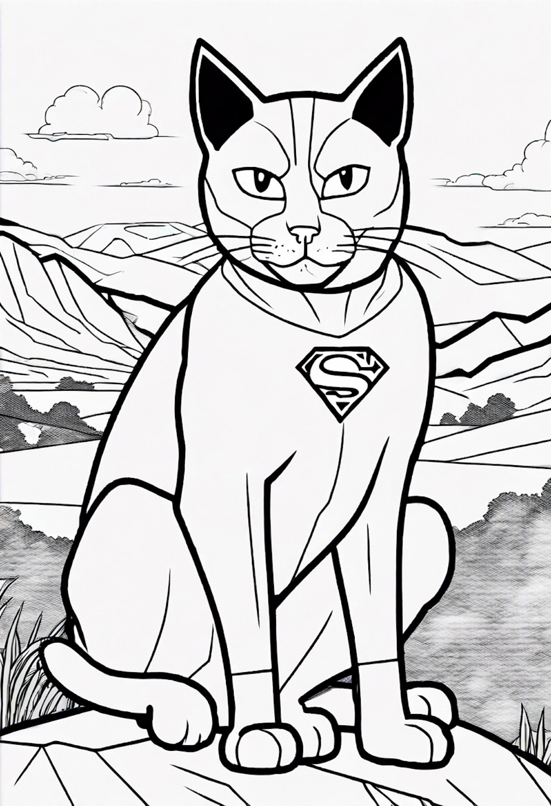 Superman Cat