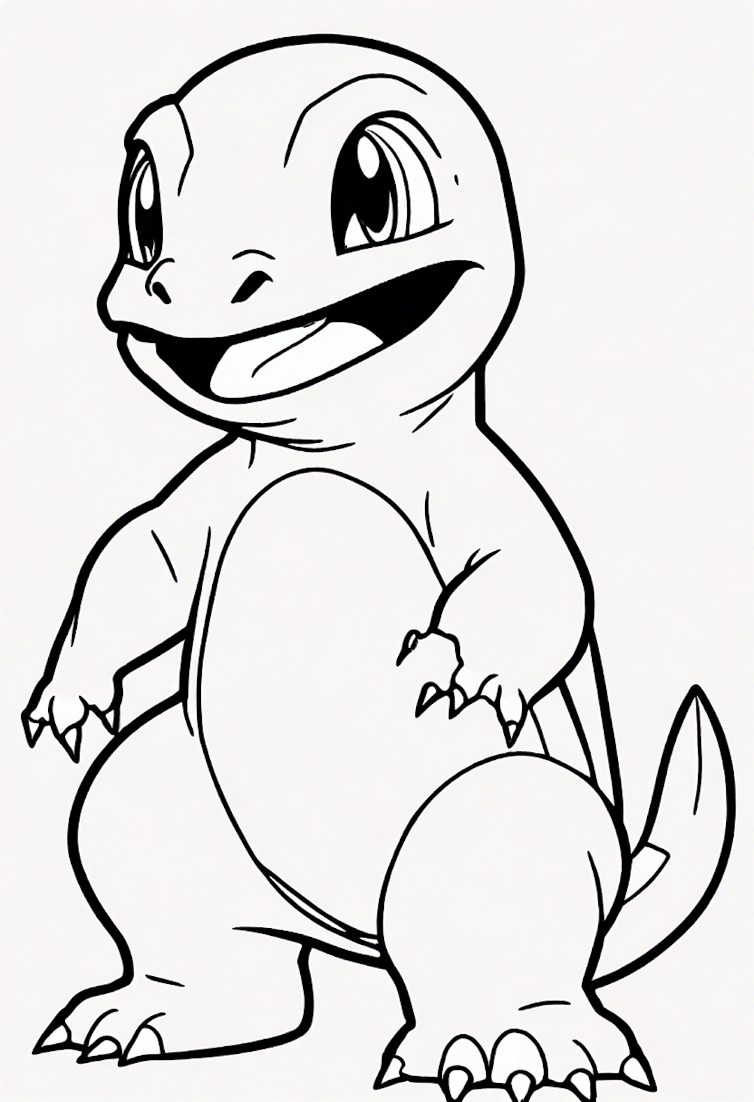 charmander coloring pages