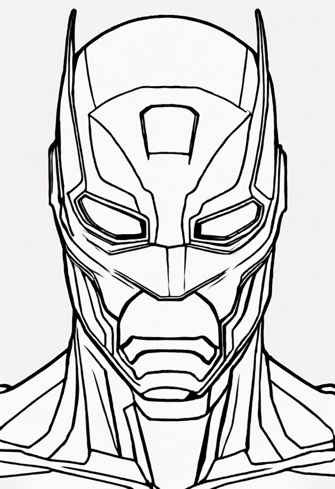 Vision, the Avenger coloring pages