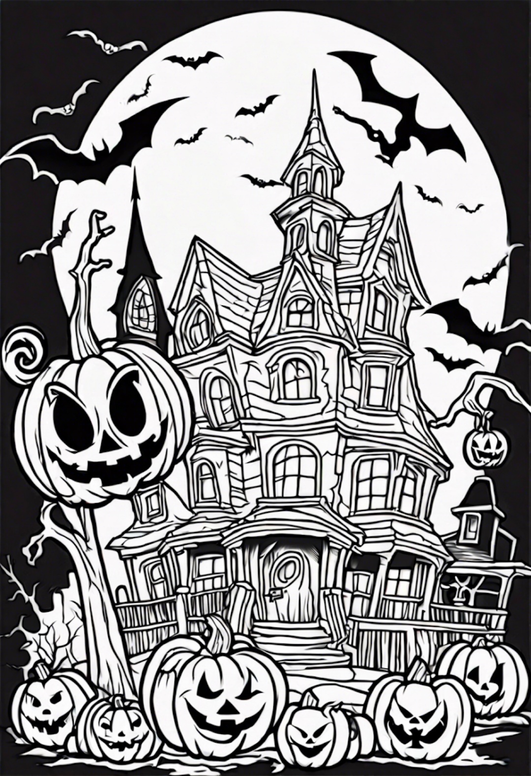 Halloween Disney coloring pages