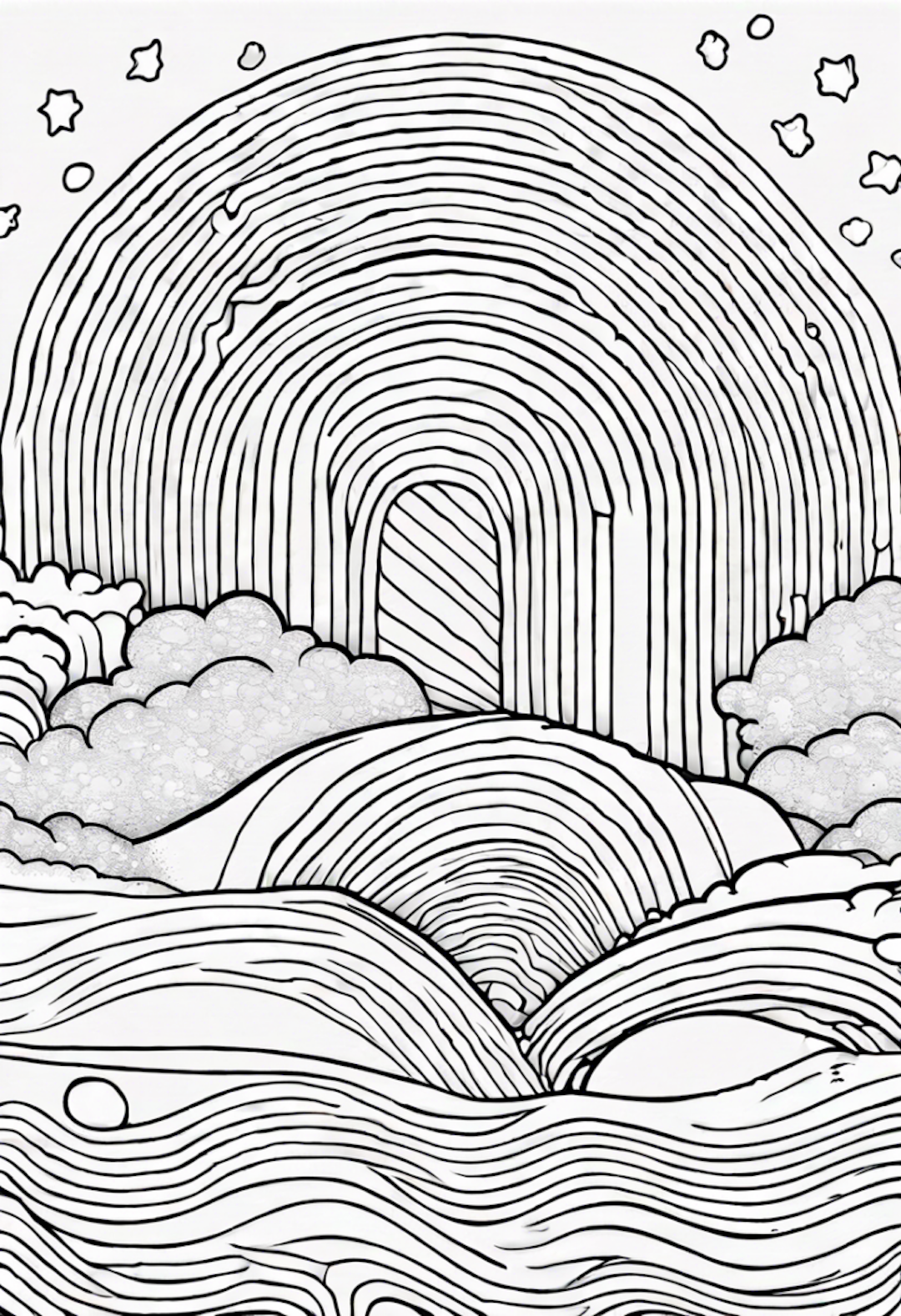 Rainbow High coloring pages
