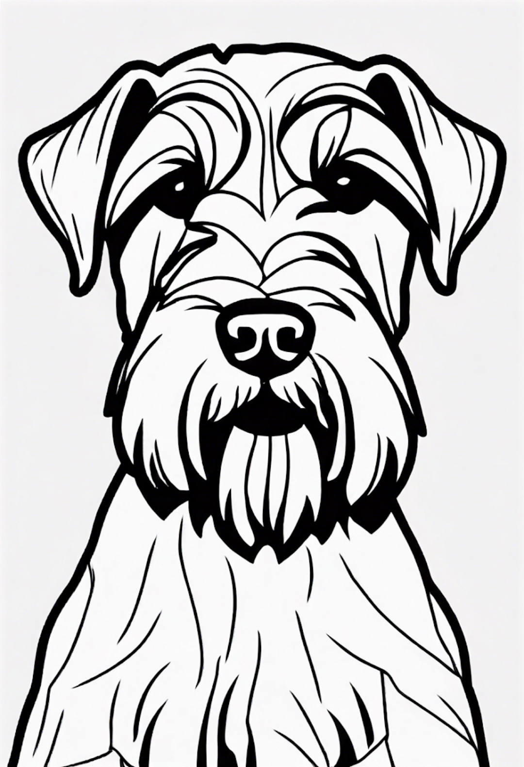 Wheaten Terrier coloring pages